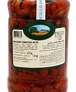 Renna Authentic Italian Sundried Tomatoes in Oil – Bulk 2.90 Kg Jar