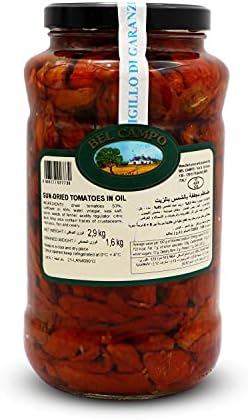 Renna Authentic Italian Sundried Tomatoes in Oil – Bulk 2.90 Kg Jar