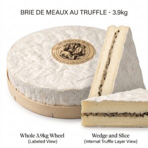 Brie de Meaux au Truffle 3.9kg